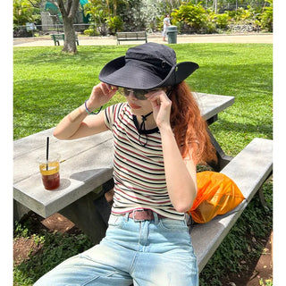 Striped Round T-shirt
