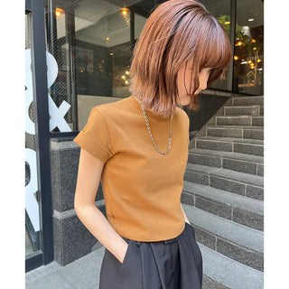 Chain design buckle necklace