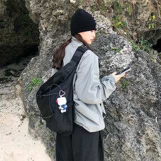 Lettering Graphic Beanie
