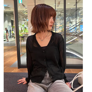 Cool sheer cardigan