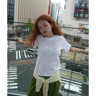 Flower Short T-shirt