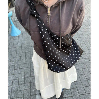 Polka Dot Shoulder Bag
