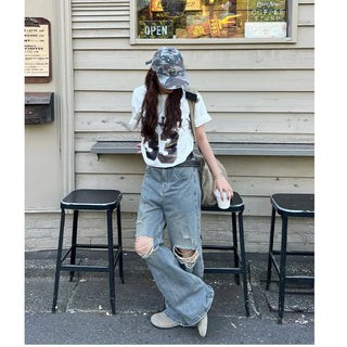 (Unisex) Camo Ball Cap