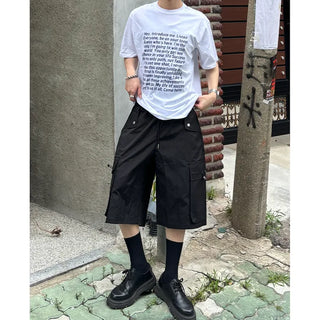 Nylon string Bermuda shorts