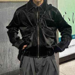 Juke Depp Vegan Leather Jacket