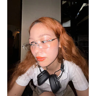 Rimless glasses