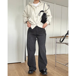 Lightweight cropped hoodie