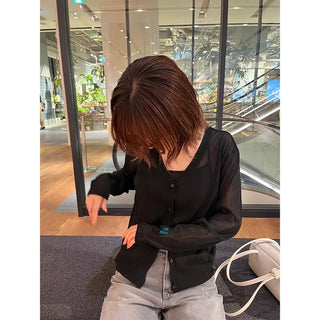 Cool sheer cardigan