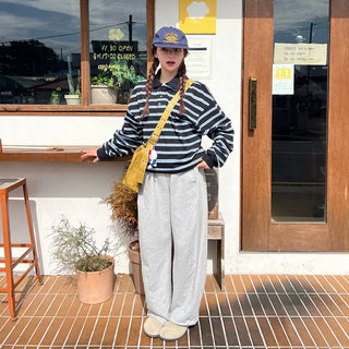 Colored striped T-shirt