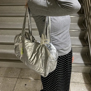Metallic Double Bag