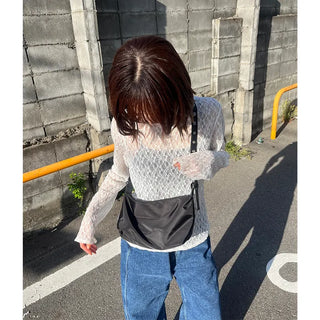 Eyelet Shoulder Bag