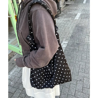 Polka Dot Shoulder Bag