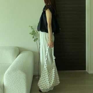 Wide Banding Pants