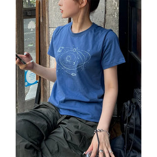 Space Cropped T-Shirt