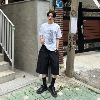 Nylon string Bermuda shorts