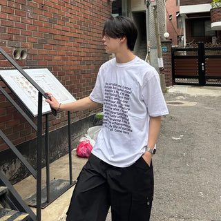 Lettering T-shirt