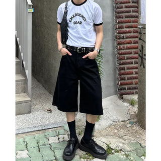 Slim Fit Ringer Neck T-Shirt
