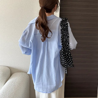 Summer Simple Sheer Shirt