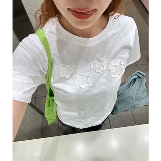 Flower Short T-shirt