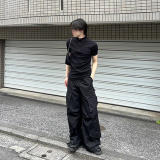 Half-zip T-shirt