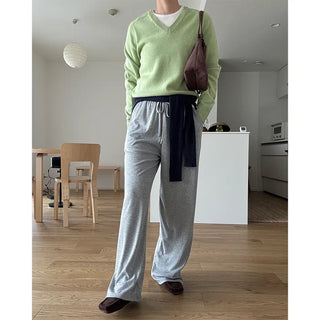 Simple ribbed round knit