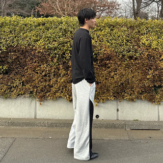 (Unisex) Two-tone sweatpants