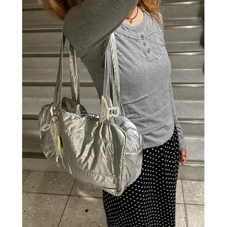 Metallic Double Bag