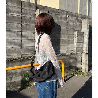 Eyelet Shoulder Bag