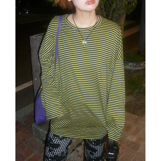 Oversized striped T-shirt