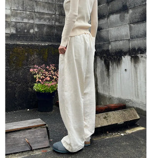 Daily Linen Two-Pleat Pants