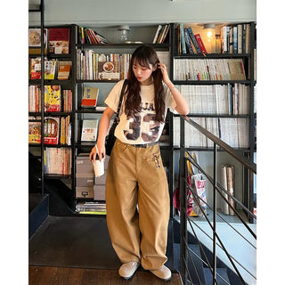 (Unisex) Balloon Cotton Pants