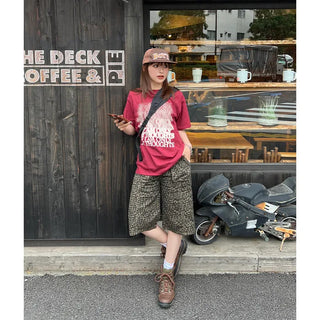 Gradient lettering T-shirt