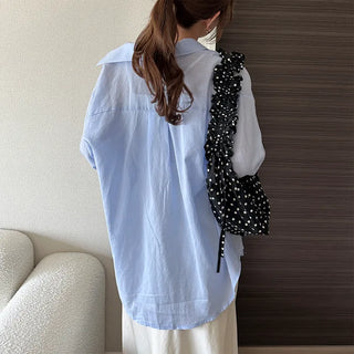 Summer Simple Sheer Shirt