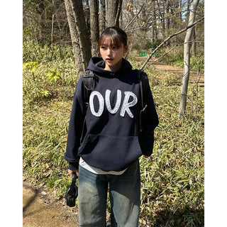 (Unisex) Lettering Sweatshirt