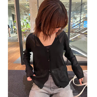 Cool sheer cardigan