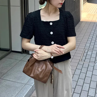 Stitch Square Handbag