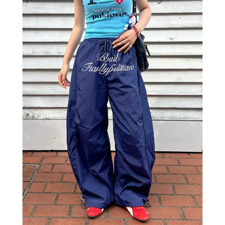 Front lettering pants