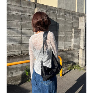 Eyelet Shoulder Bag