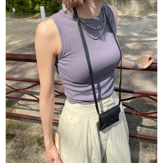 Ribbed Slim Tank Top