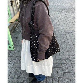 Polka Dot Shoulder Bag