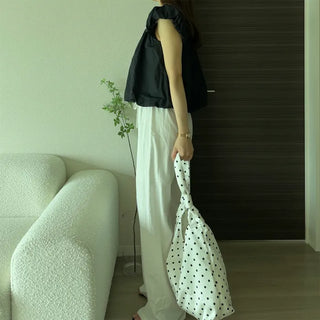 Wide Banding Pants