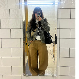 (Unisex) Balloon Cotton Pants
