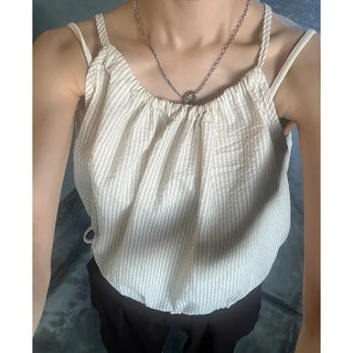 Line design lead necklace