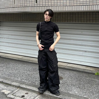 Half-zip T-shirt