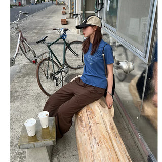 Nylon jogger pants