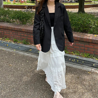 Oversized tailored jacket