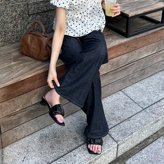 Gathered Sandals