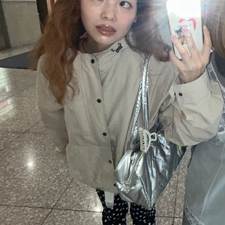 Metallic Double Bag