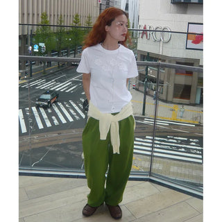 Flower Short T-shirt