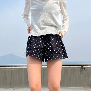 Polka dot shorts